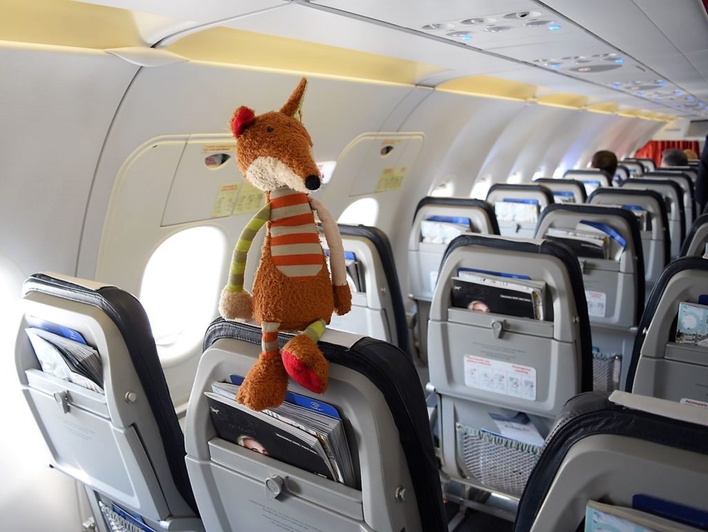 Sigi in der Aegean Economy Class