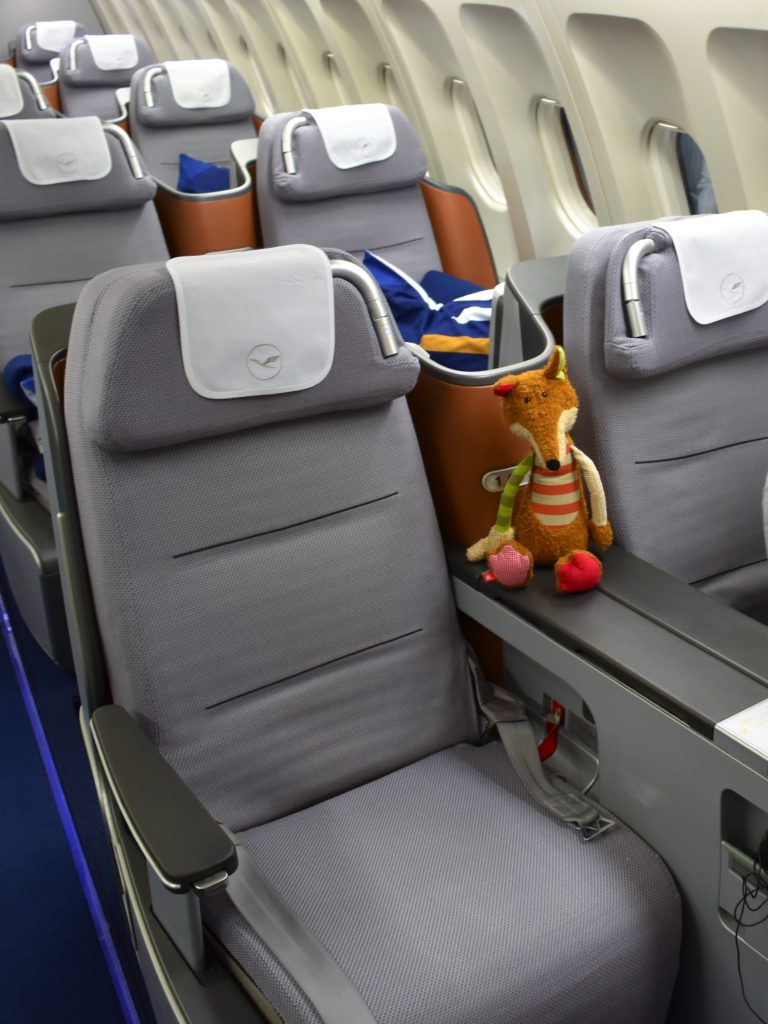 Lufthansa Business Class Sitz 1A