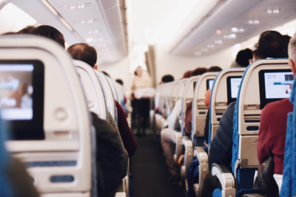 Fliegen ind er Economy Class