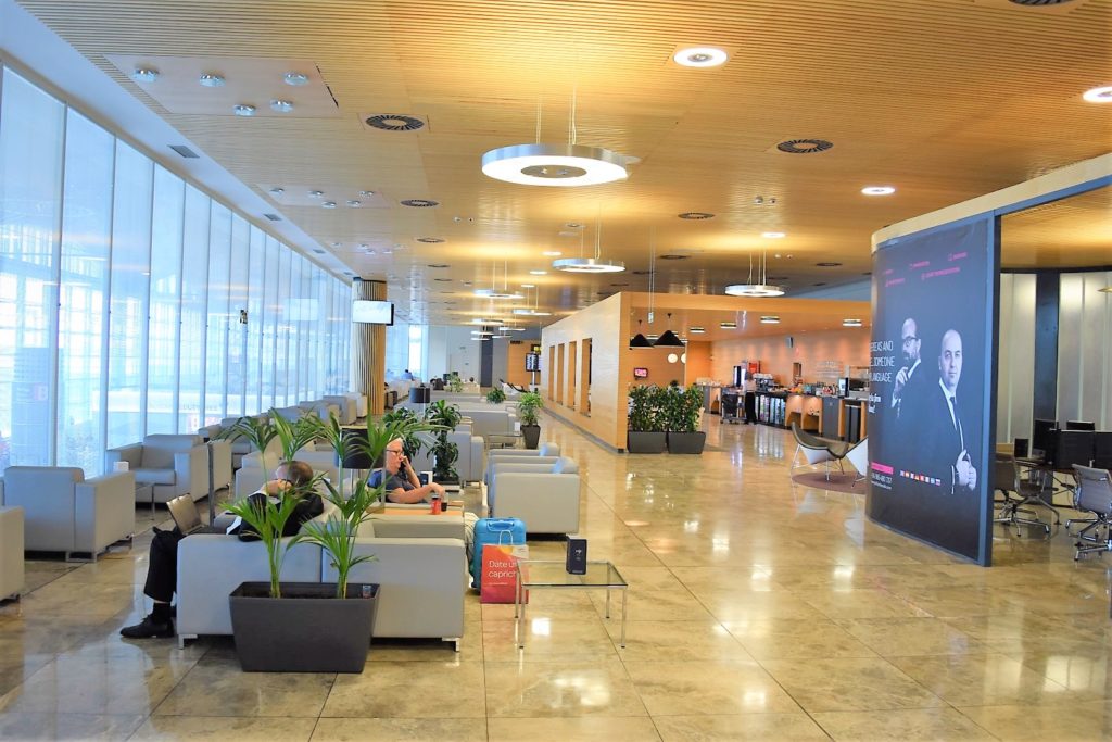 Eingangsbereich SALA VIP Lounge Alicante Airport