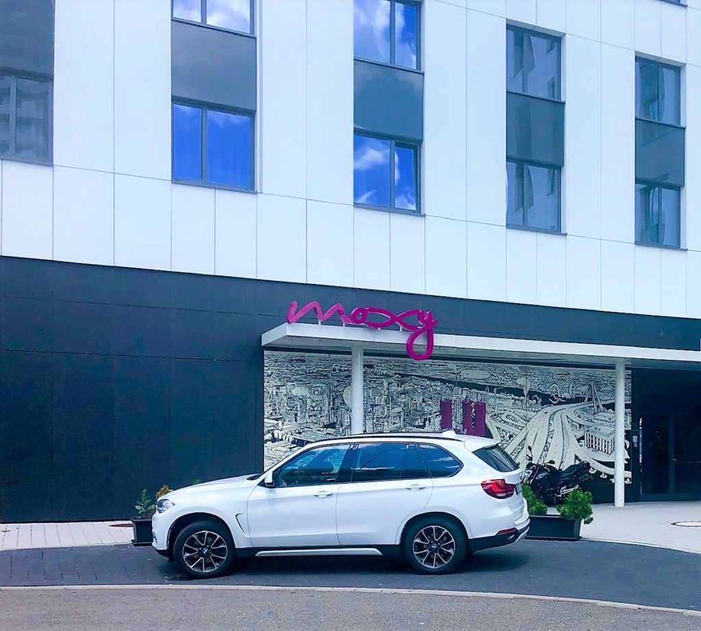 Moxy Hotel Ludwigshafen Eingang
