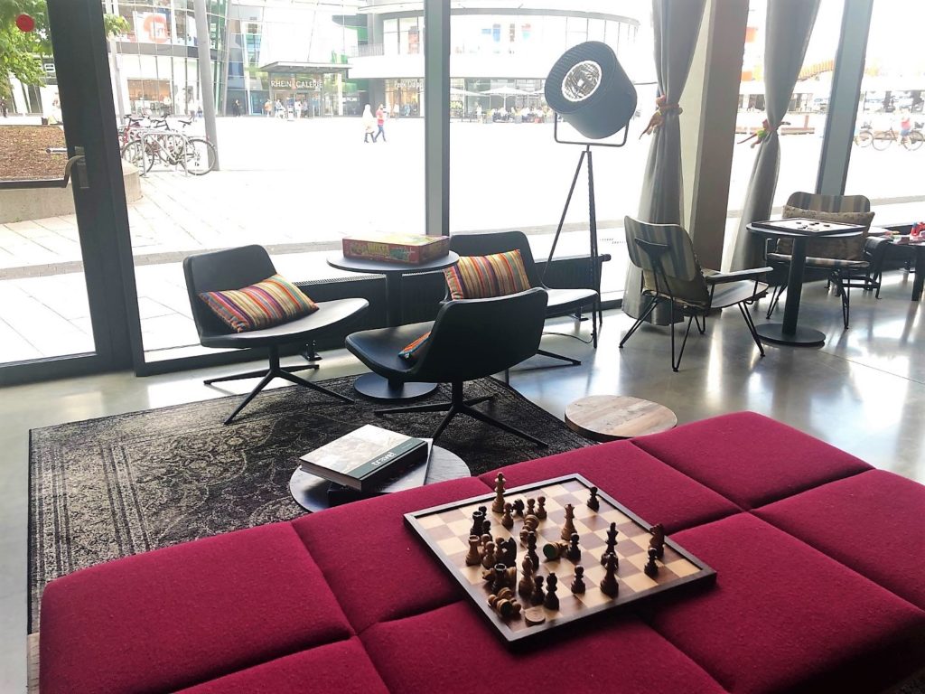 Moxy Hotel Ludwigshafen Spielzeug auch für Erwachsene