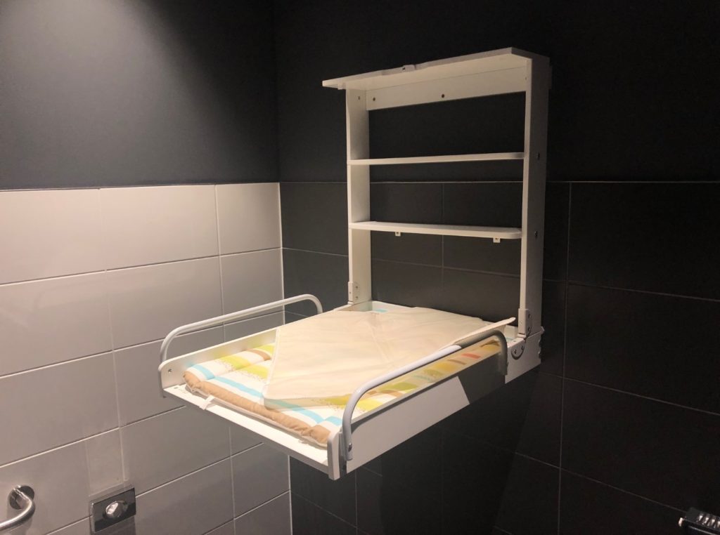 Moxy Hotel Ludwigshafen Wickeltisch