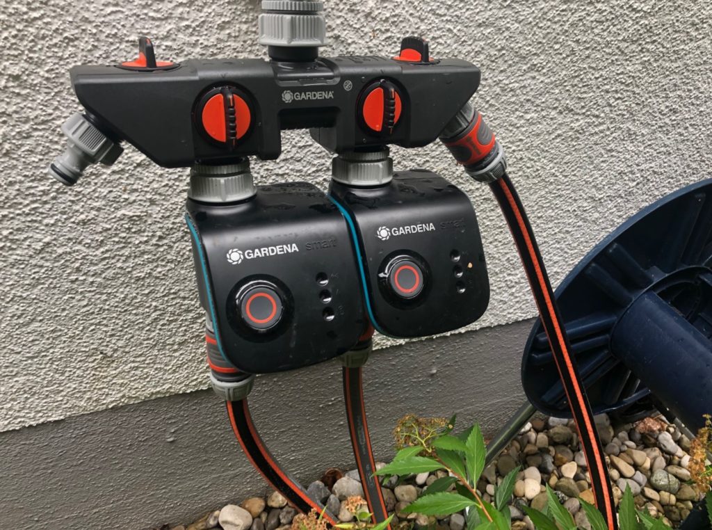 Zwei Gardena Smart Water Control ..mittlerweile sind es drei.