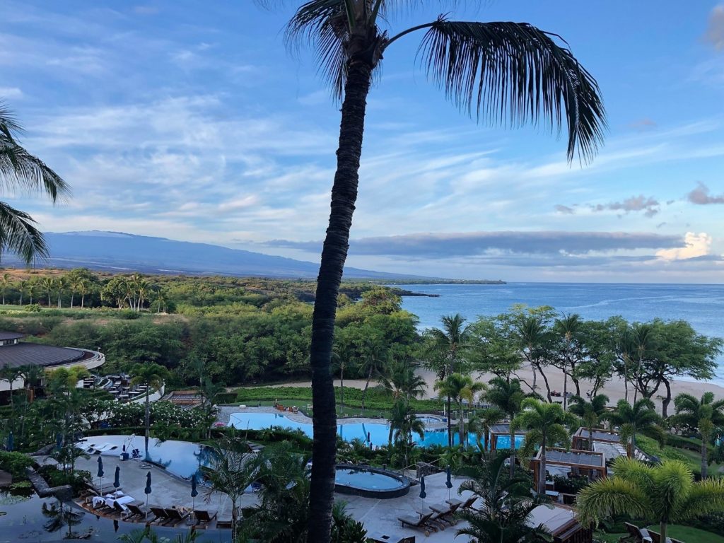 Pool Landschaft im Westin Harpuna Beach Resort, Big Island, Hawaii