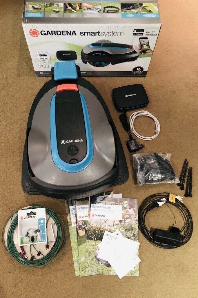 Inhalt des Gardena smart SILENO city 500