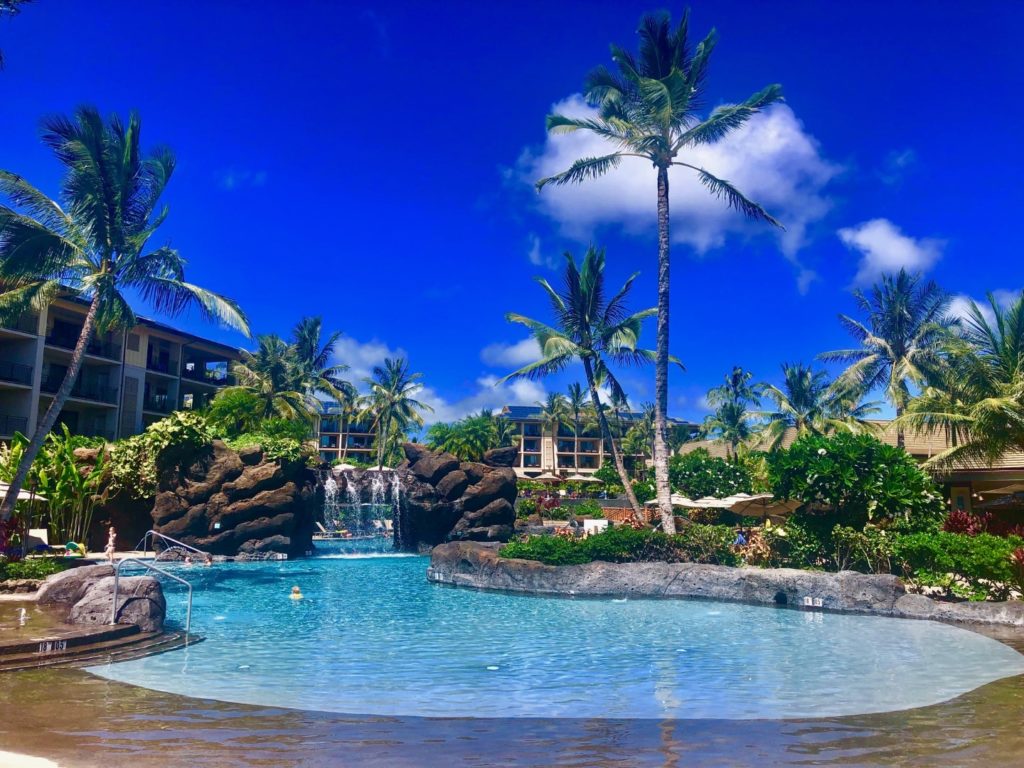Pool-Landschaft im Koloa Landing Resort, Autograph Collection, Kauai, Hawaii
