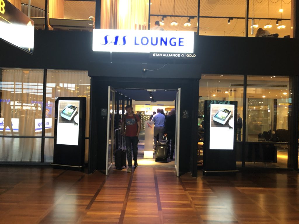 Zugang zu der SAS Business Lounge, Flughafen Kopenhagen