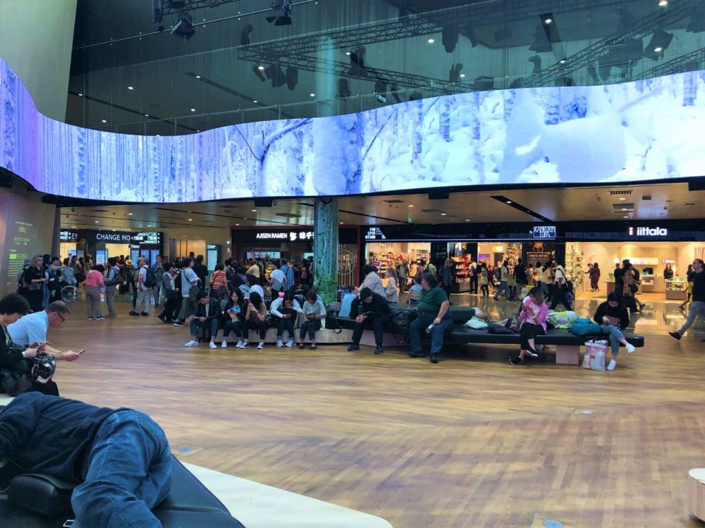 Helsinki Airport Transit Bereich