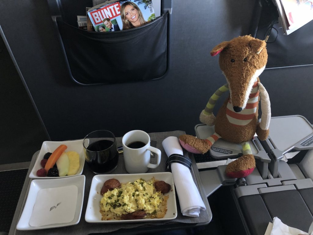 Frühstück auf dem Weg nach Kona, Big Island, Hawaii