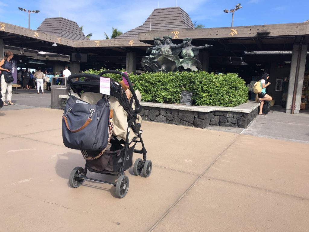 Innenbereich des Offenen Terminal Bereiches in Kona