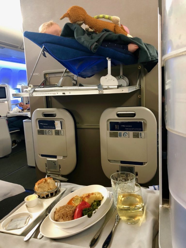 Baby Bassinet British Airways Business Class