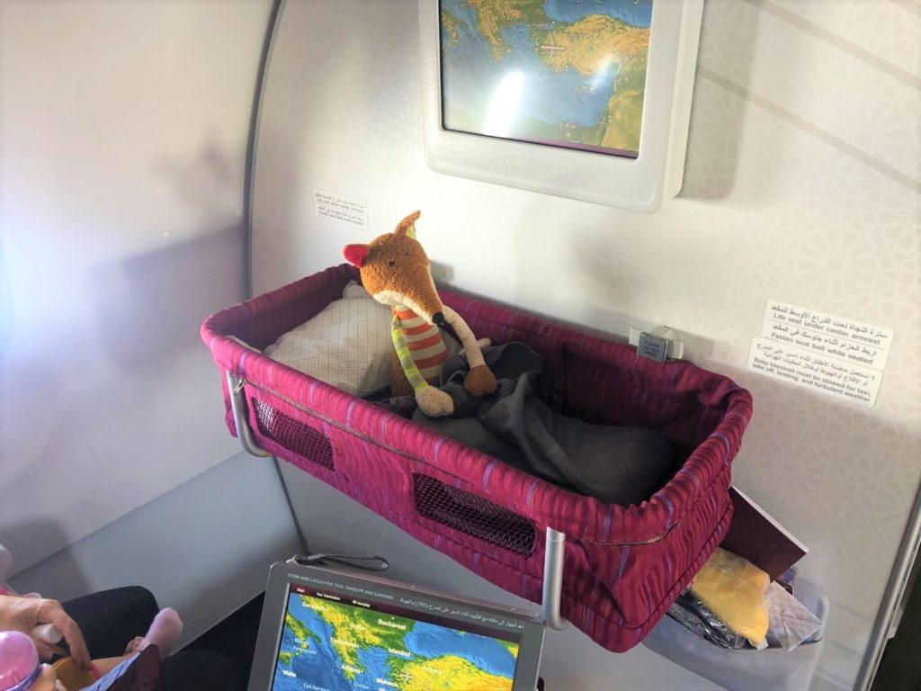 infant air travel qatar airways