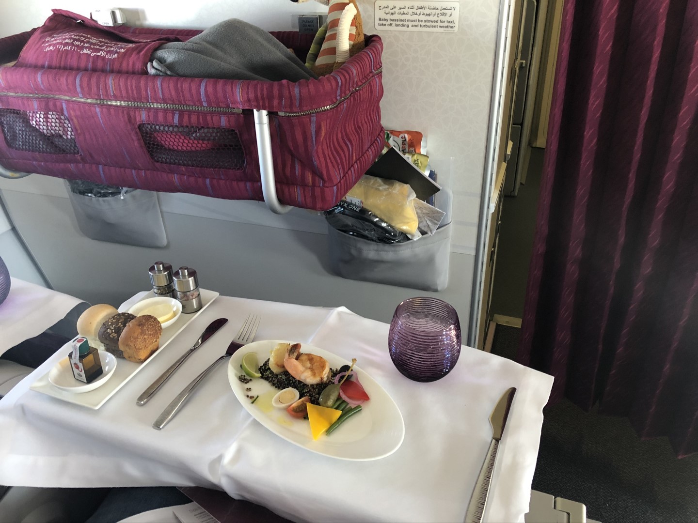 BabyTest Qatar Airways Airbus A320 Business Class von Izmir nach Doha