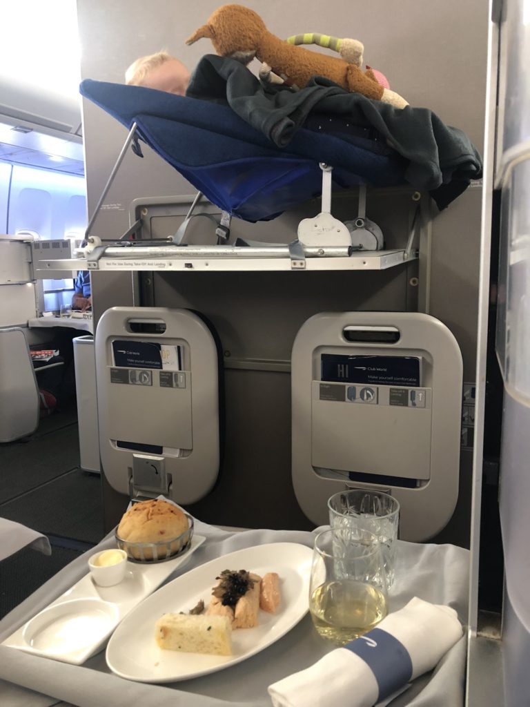 British Airways Club World - Lachspastete zur Vorspeise