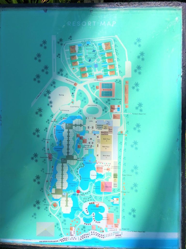Hotel Karte / Map - Lageplan Laguna Luxury Resort & Spa