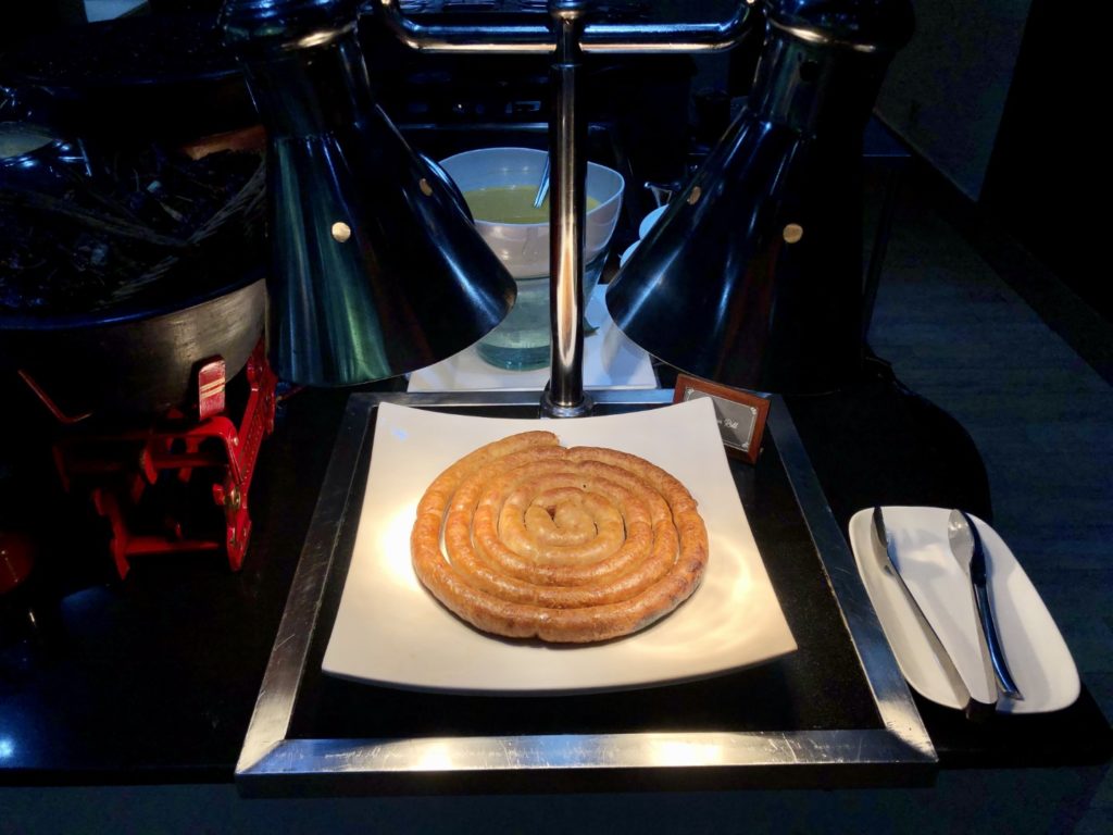 Die längste Bratwurst auf Bali