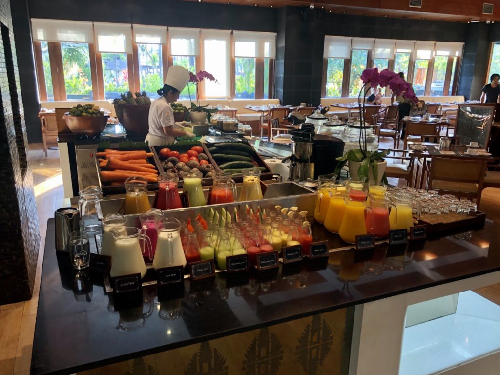 Smoothies & Fruchtsäfte in allen erdenklichen Kombinationen