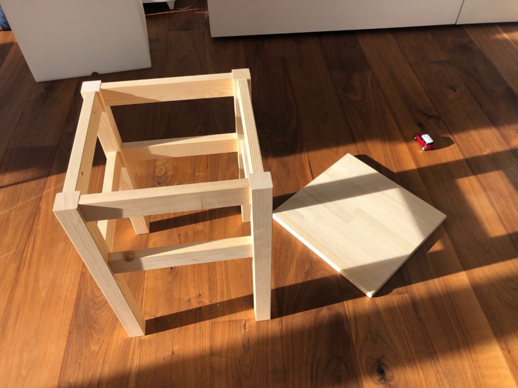 IKEA Oddvar montieren ohne Deckplatte