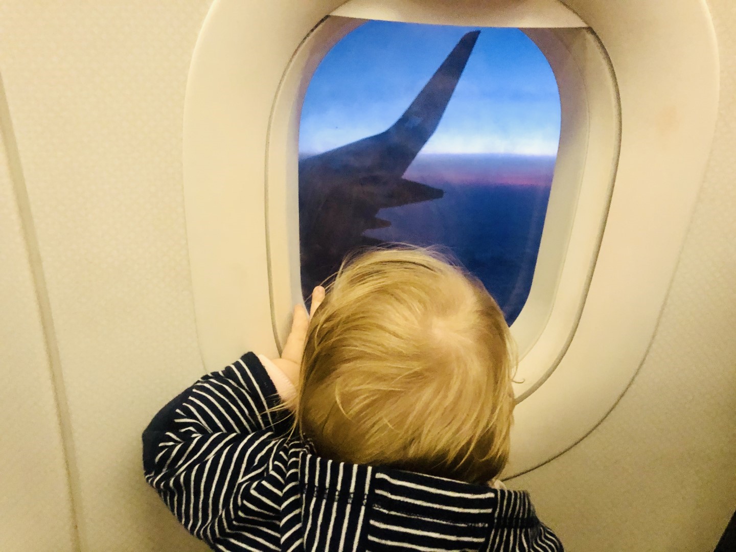 Baby im Turkish Airlines Flug München Istanbul im Airbus A320