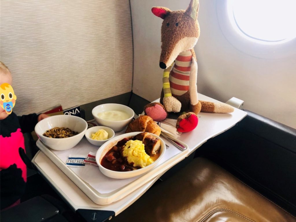 SAA South African Airways Domestic Business Class Frühstück - schlimmer als in jeder Economy