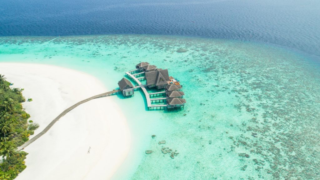 Over Water Bungalows auf den Malediven