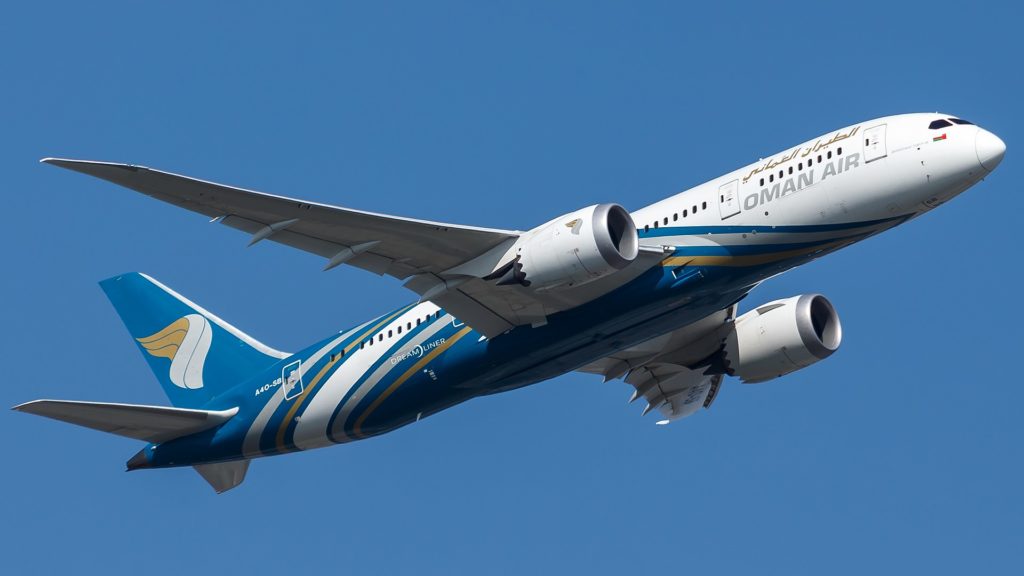 Boeing 787 Dreamliner von Oman Air