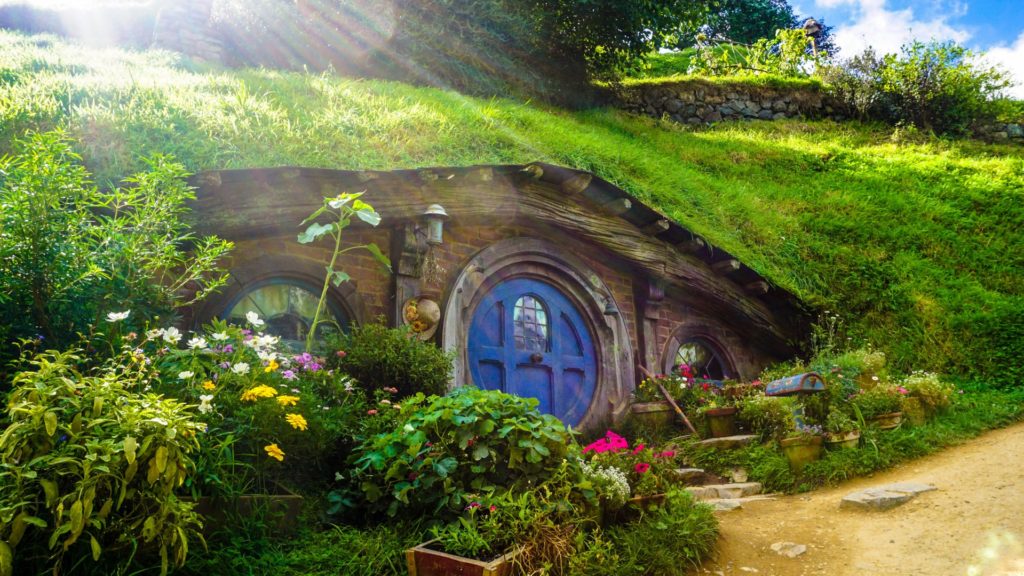 Herr der Ringe Landschaft und das Hobbit Dorf