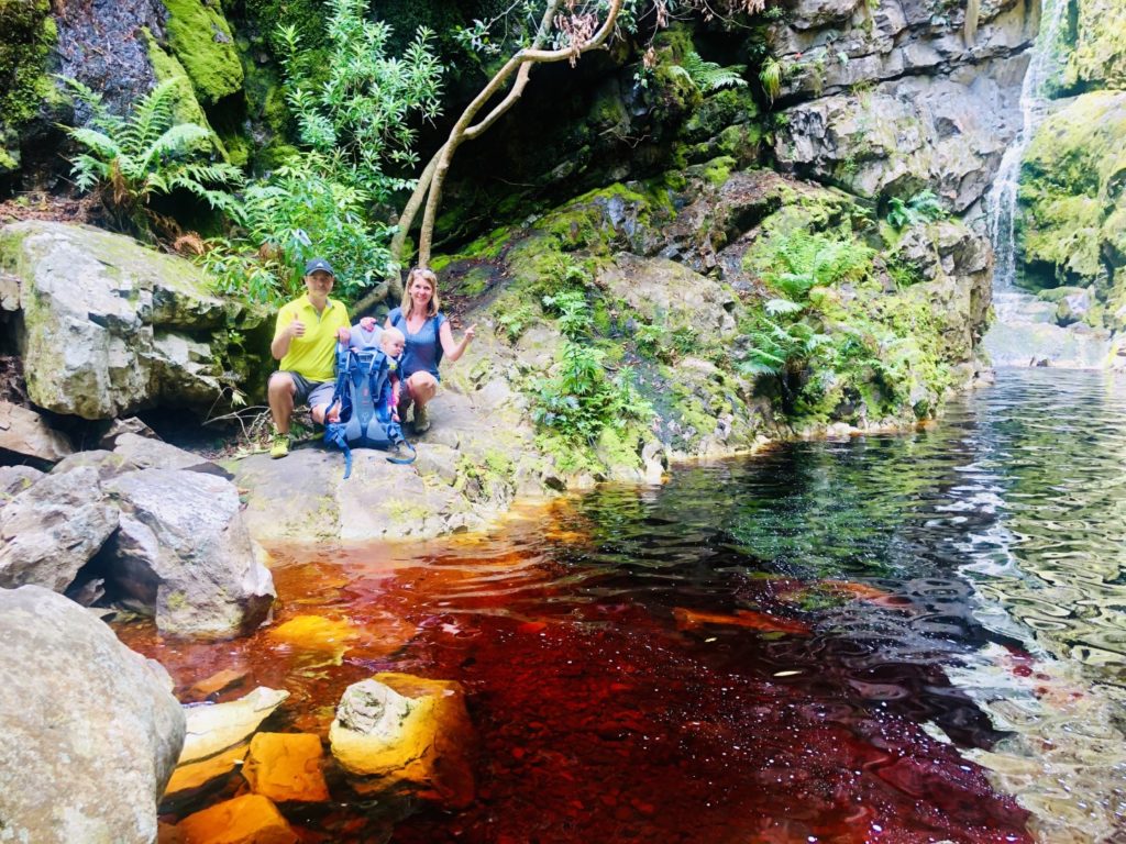 Geschafft! Wunderschöne Wasserfälle in der Leopardenschlucht