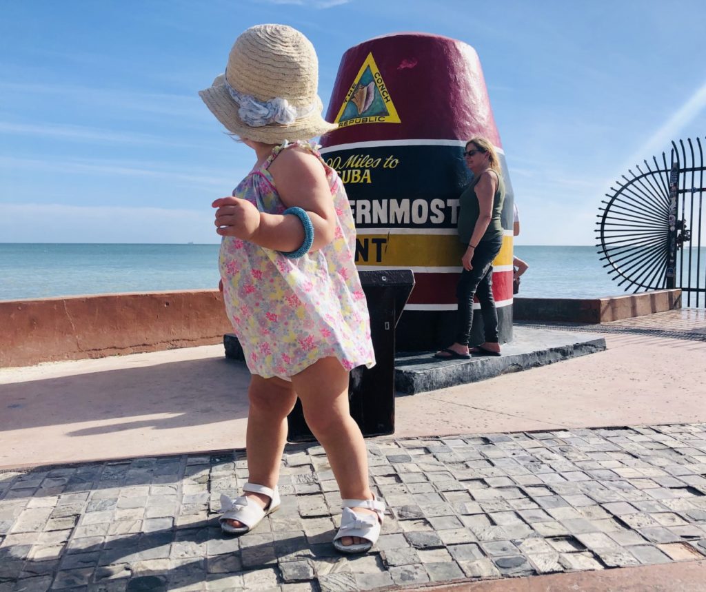 Vic at the Most Southern Point of the USA #viconvacation