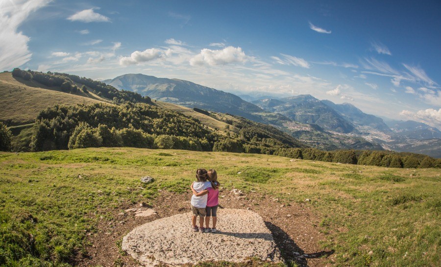 Wandern mit Kind am Monte Baldo